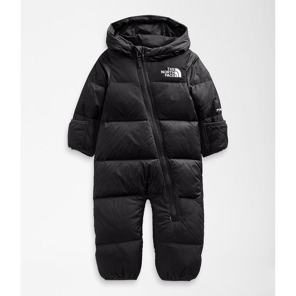 The North Face One-Piece Μωρό Μπουφάν Nuptse - Μαυρα (NFIY34086)